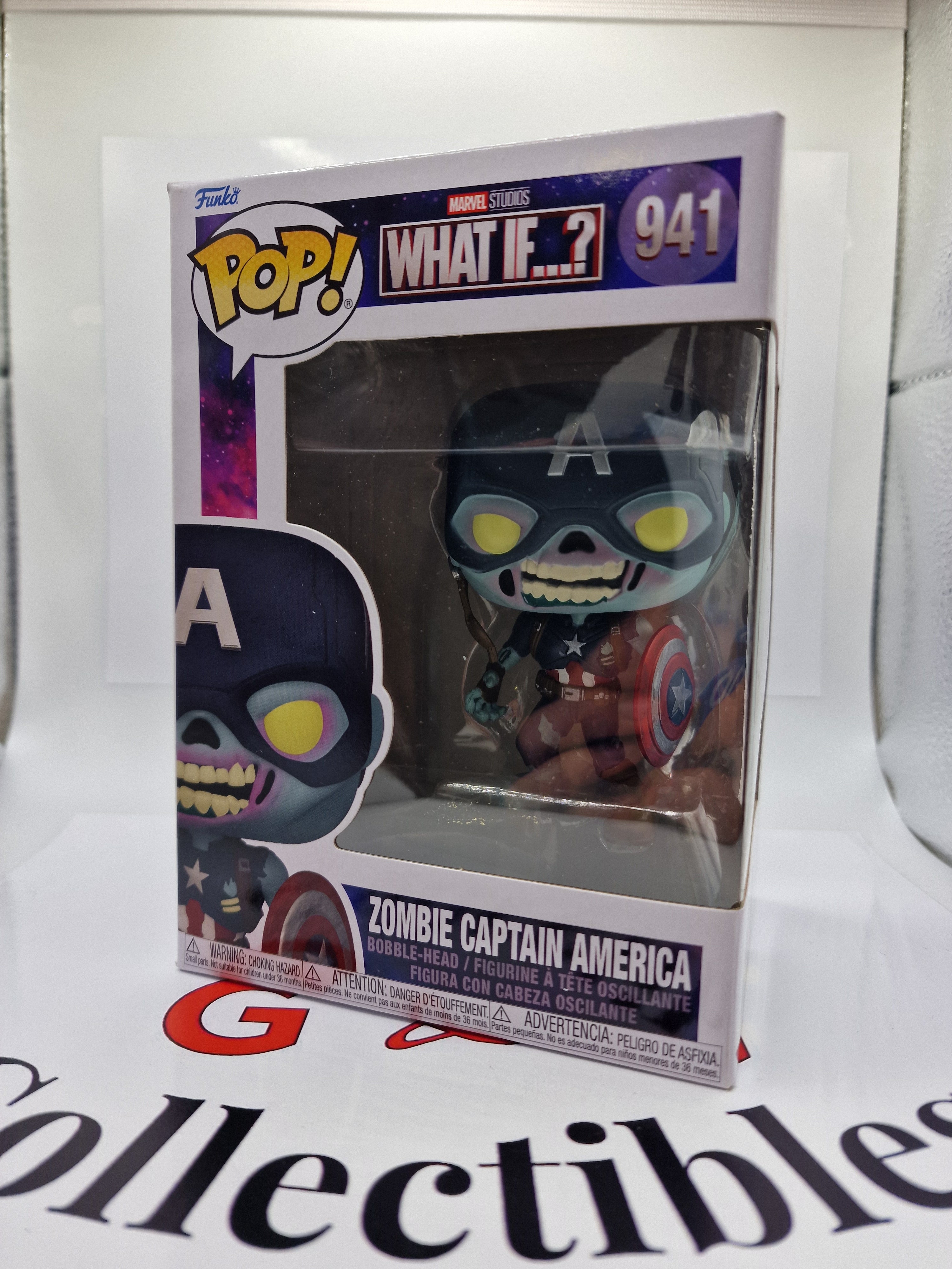 Zombie Captain America Marvel Funko Pop