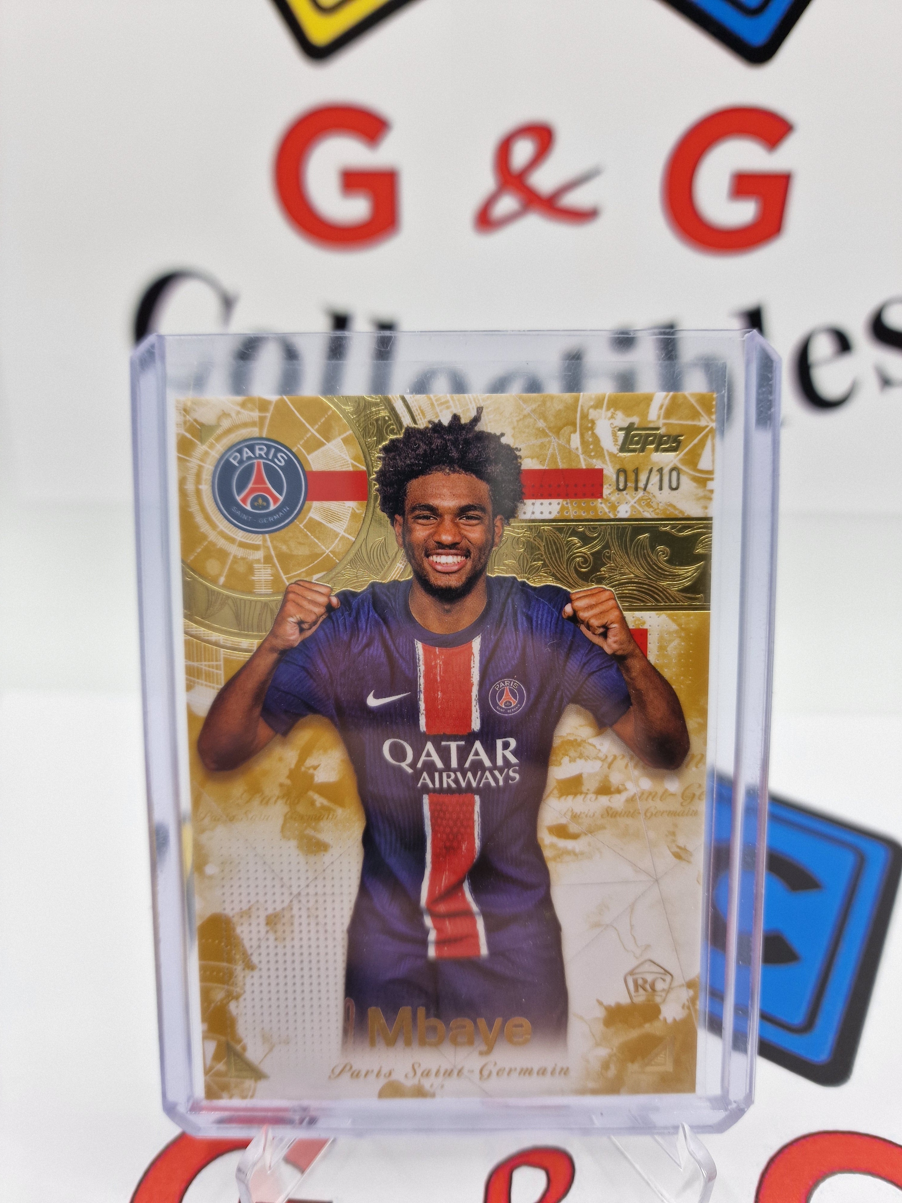 topps Mbaye Numbered 01/10