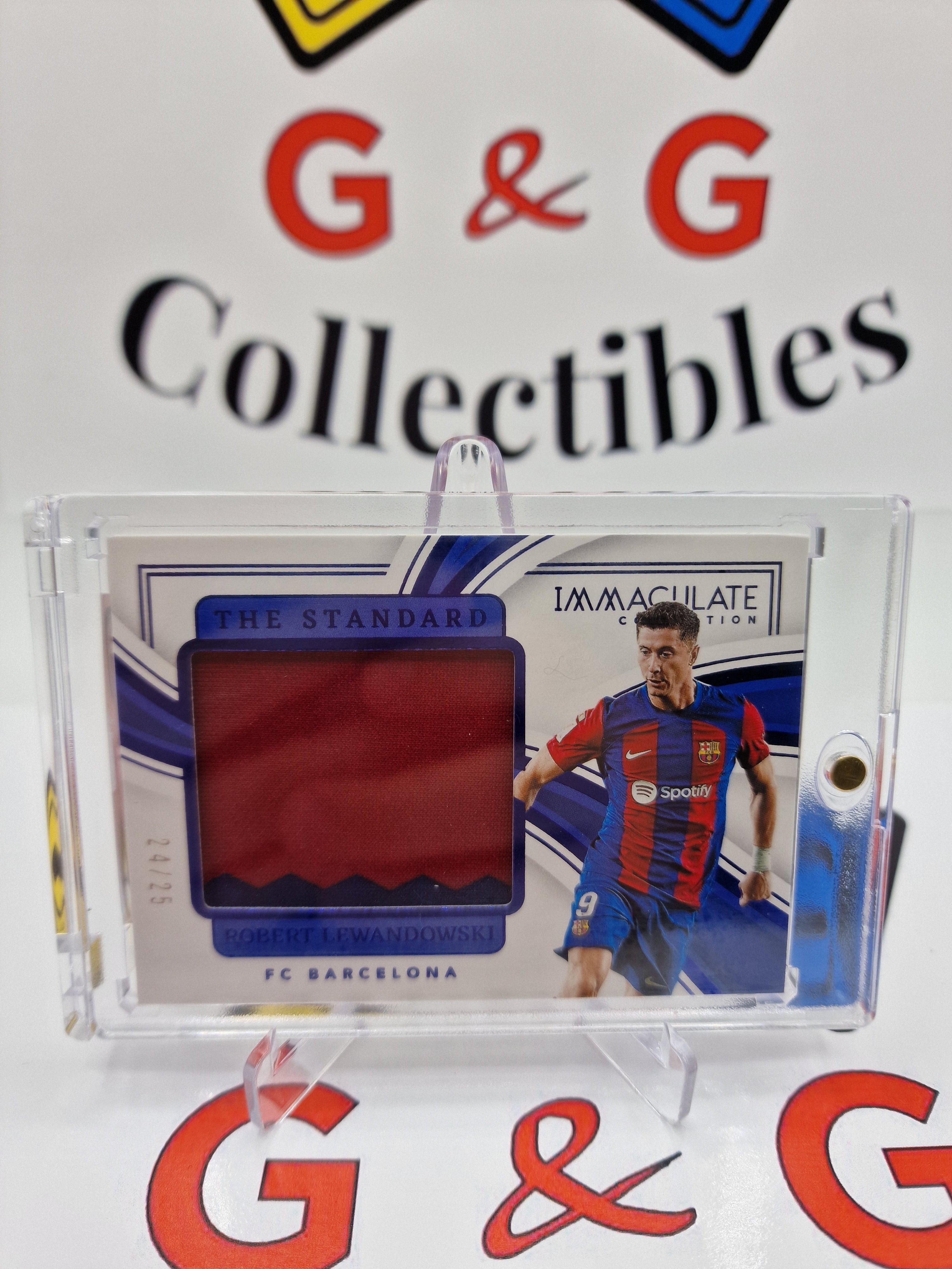 Topps Robert Lewandowski numbered 24/25 with relict