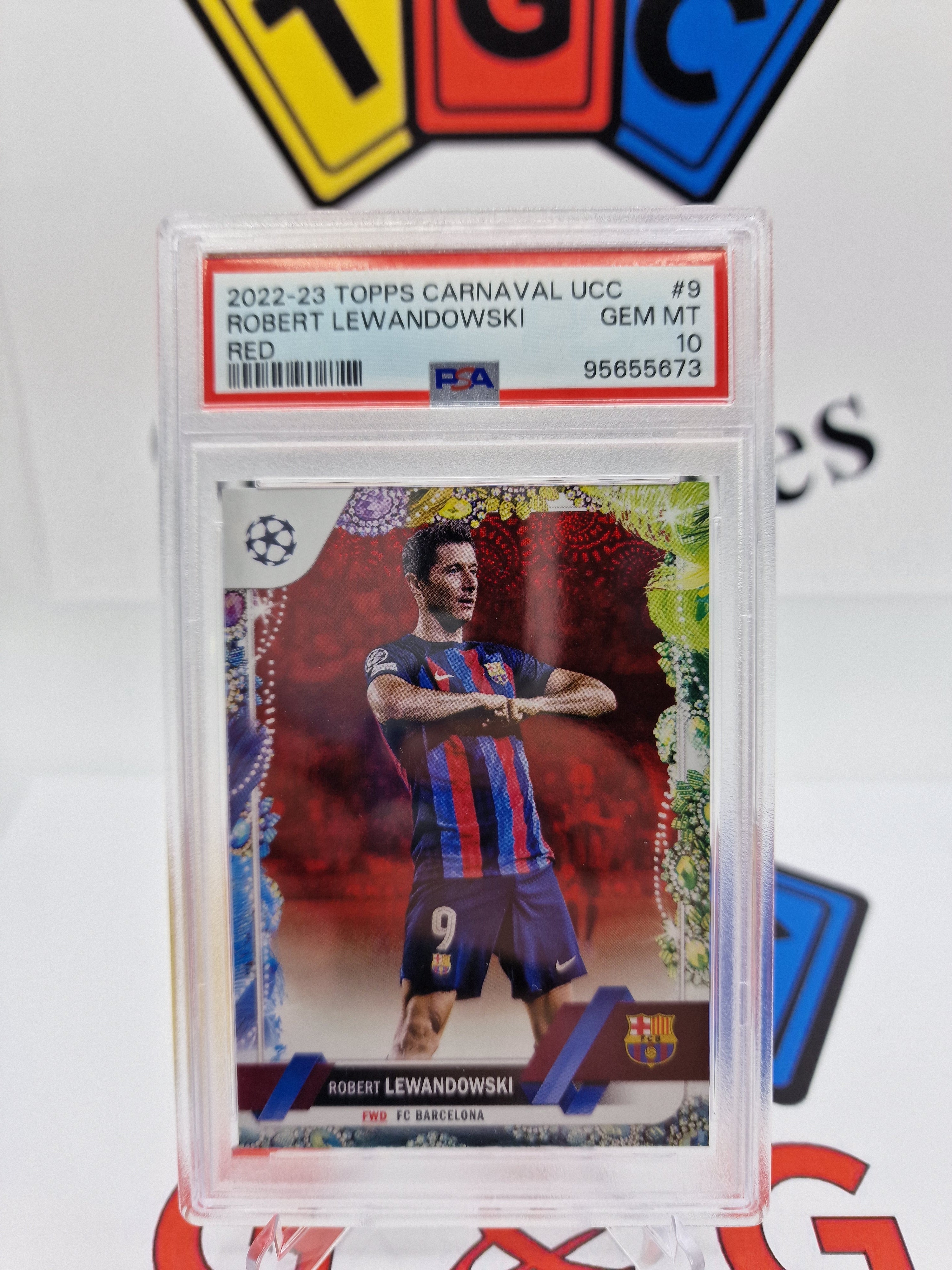 Topps Robert Lewandowski Numbered 5/5