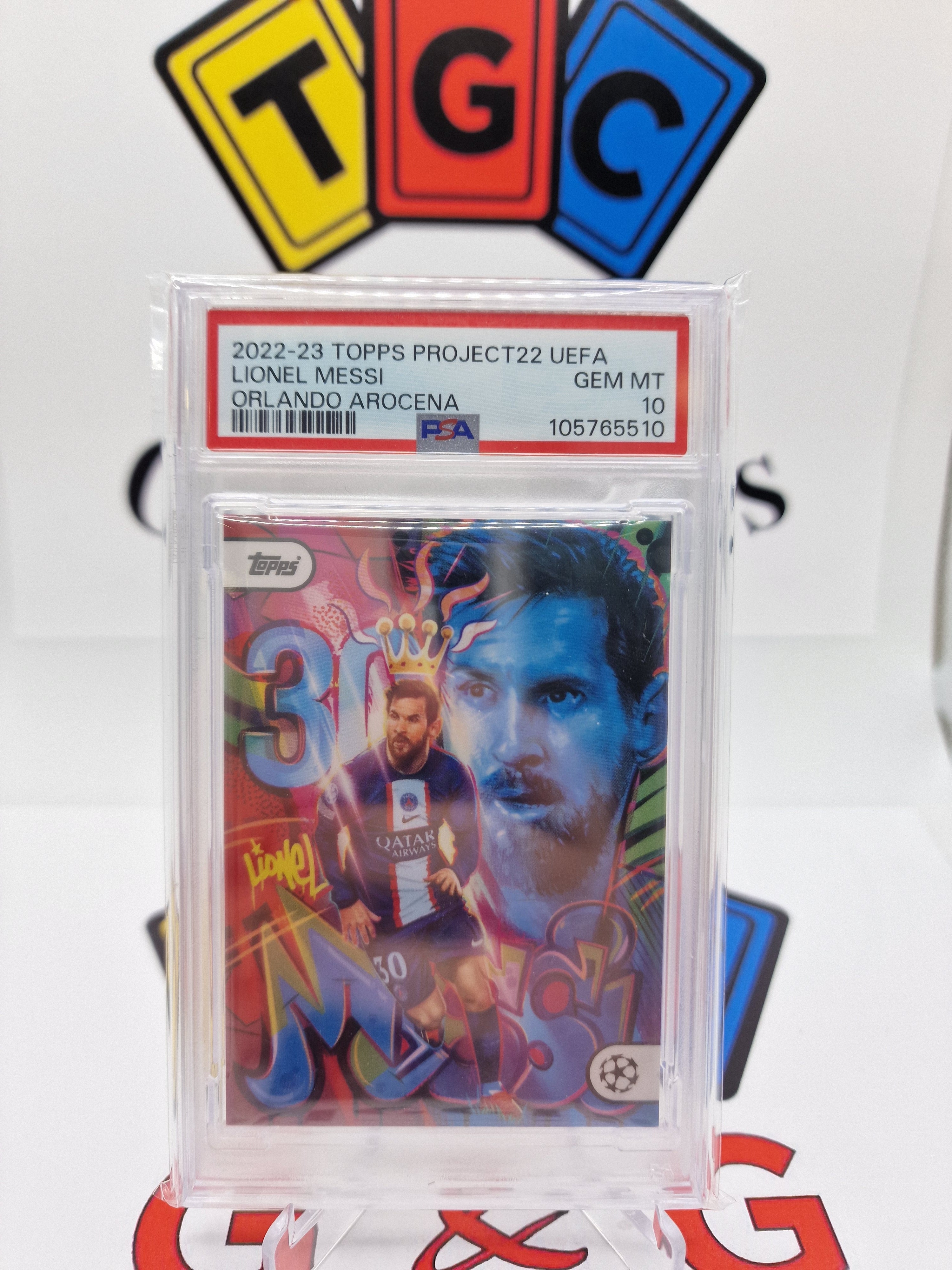 Topps Lionel messi Psa10