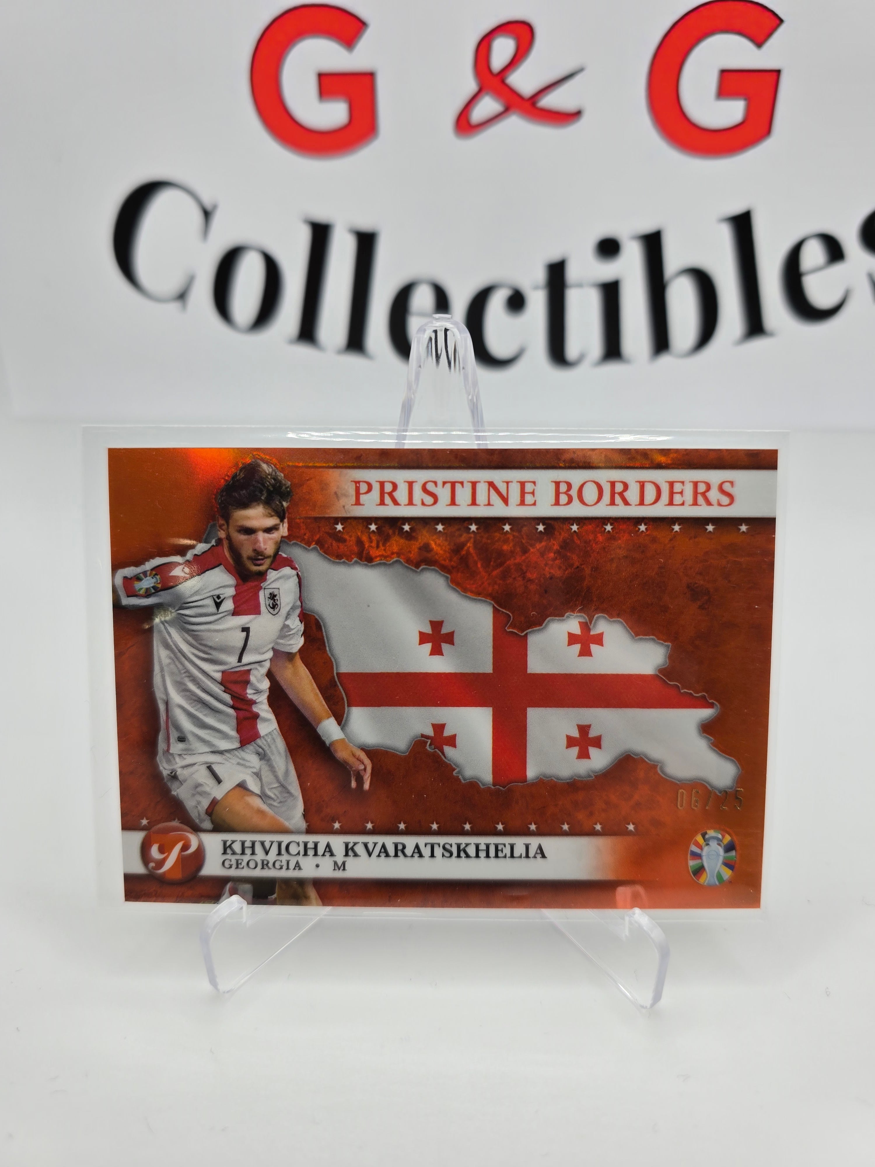 Topps Khvicha Kvaraskhelia numbered 06/25