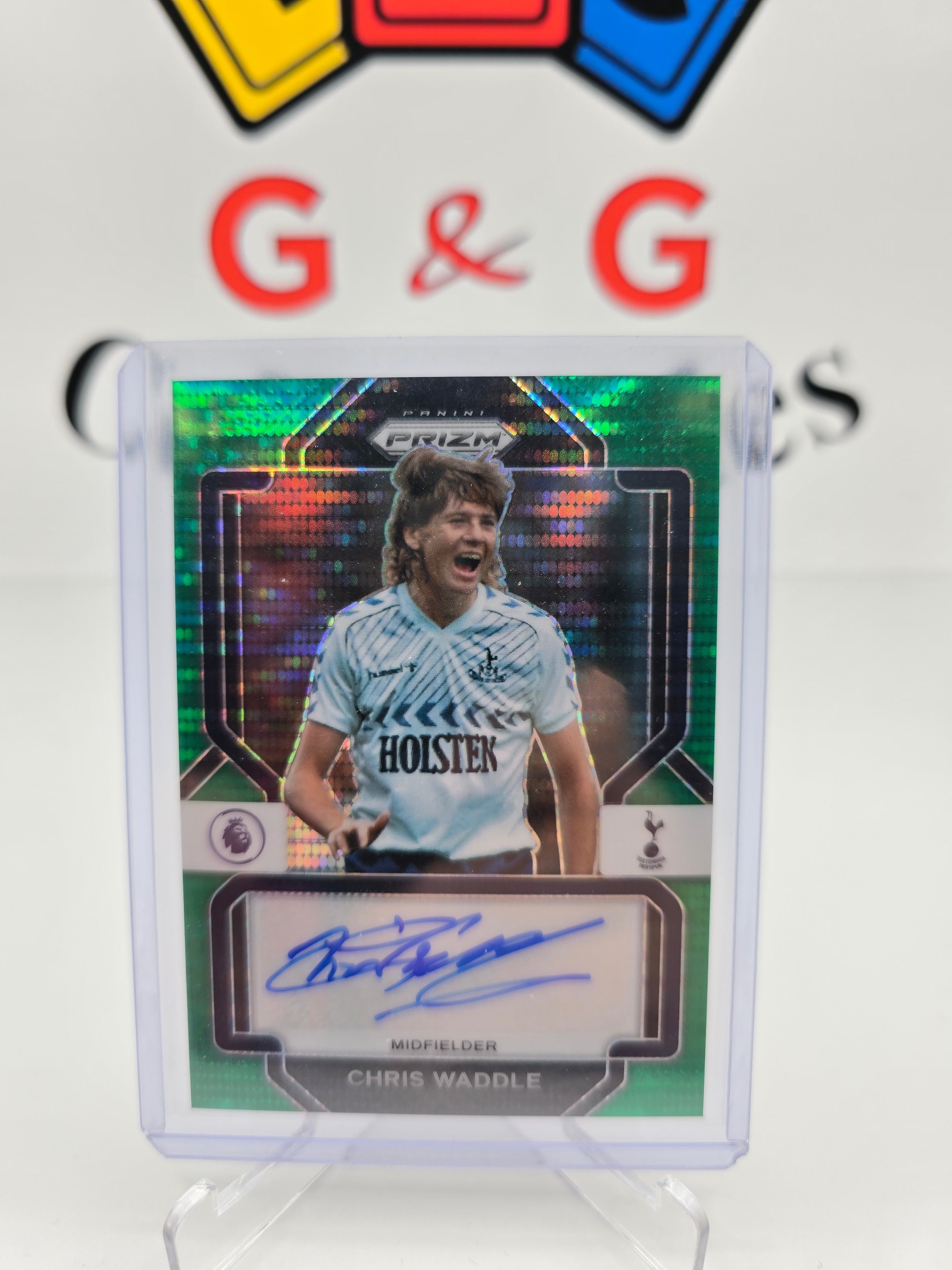 Panini Chris Waddle autograph
