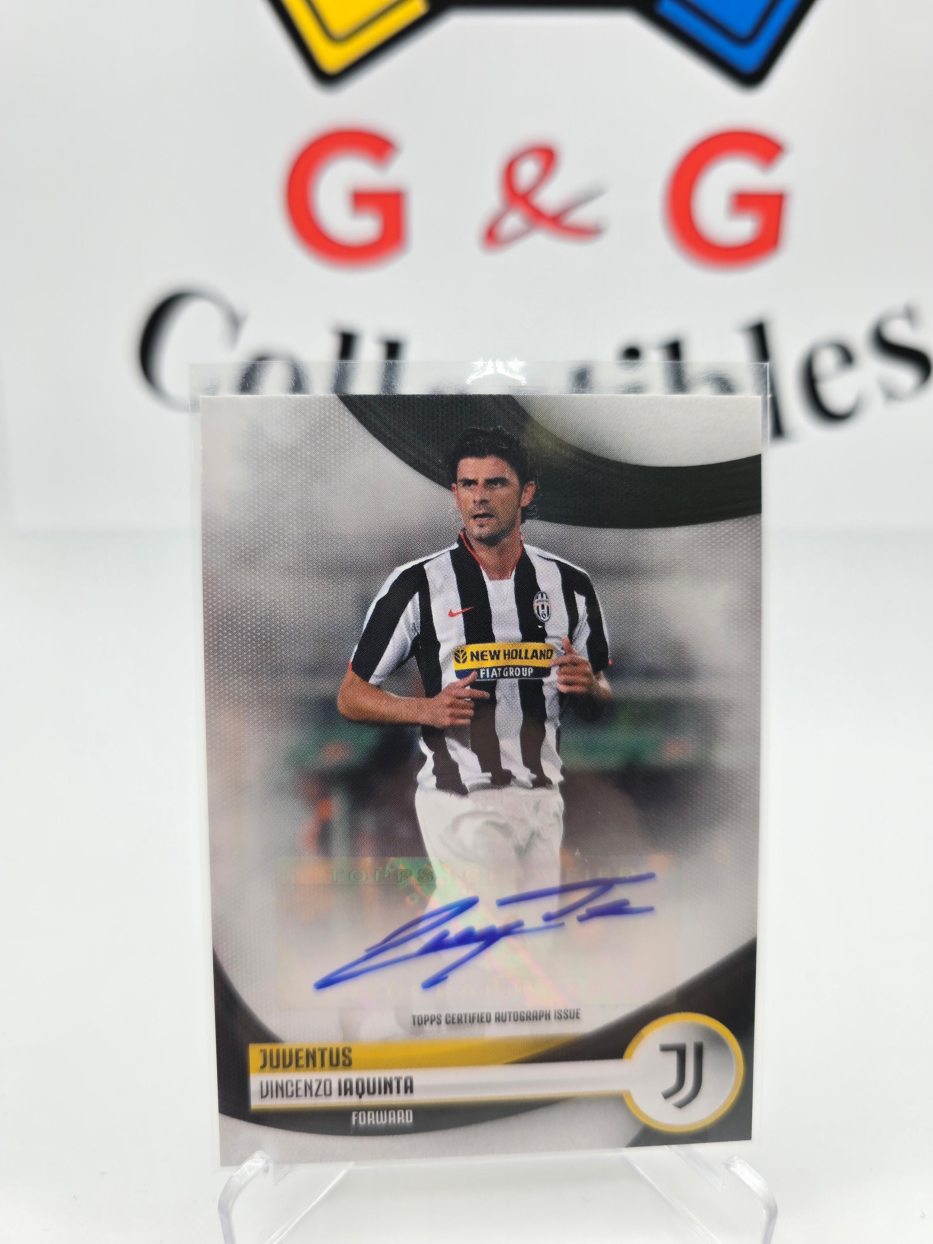 Topps Vincenzi Iaquinta autograph
