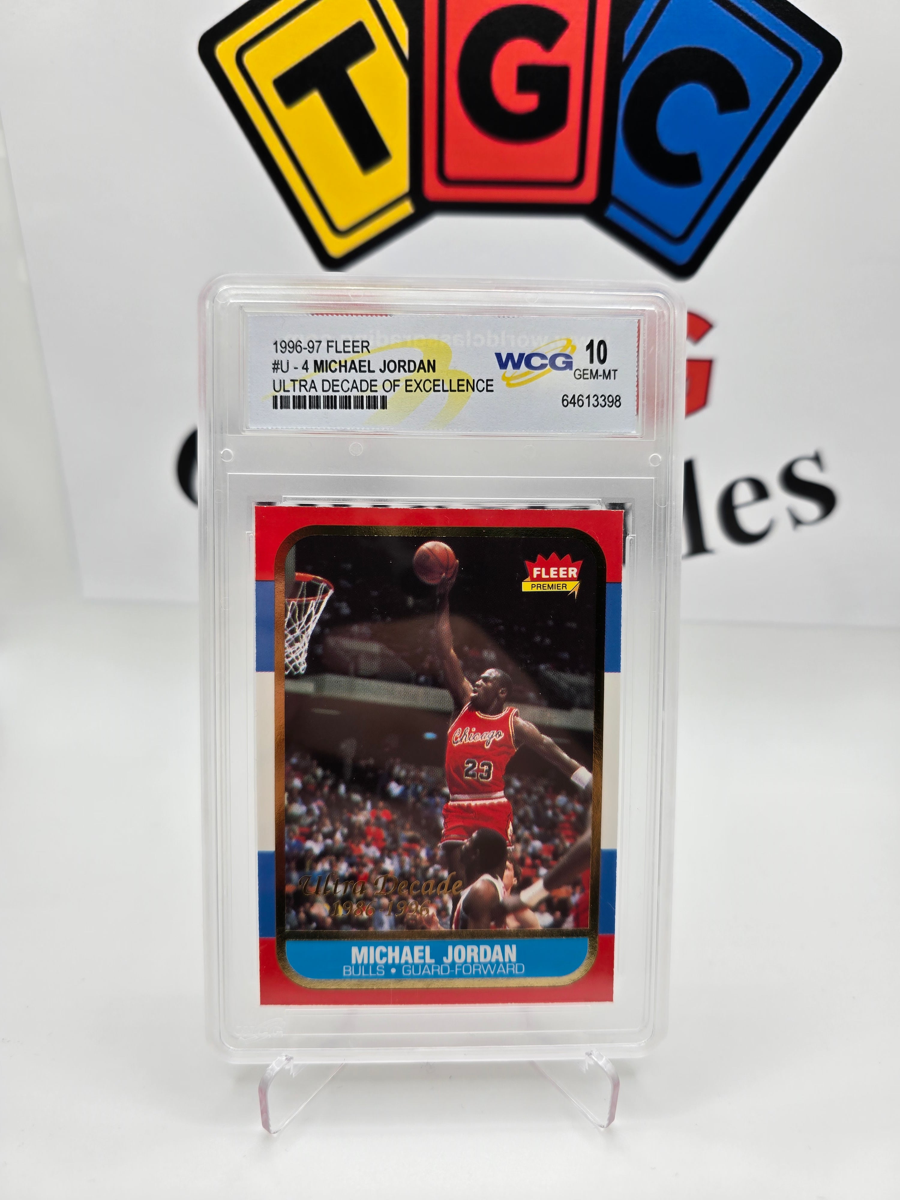 Fleer Michael Jordan WCG 10