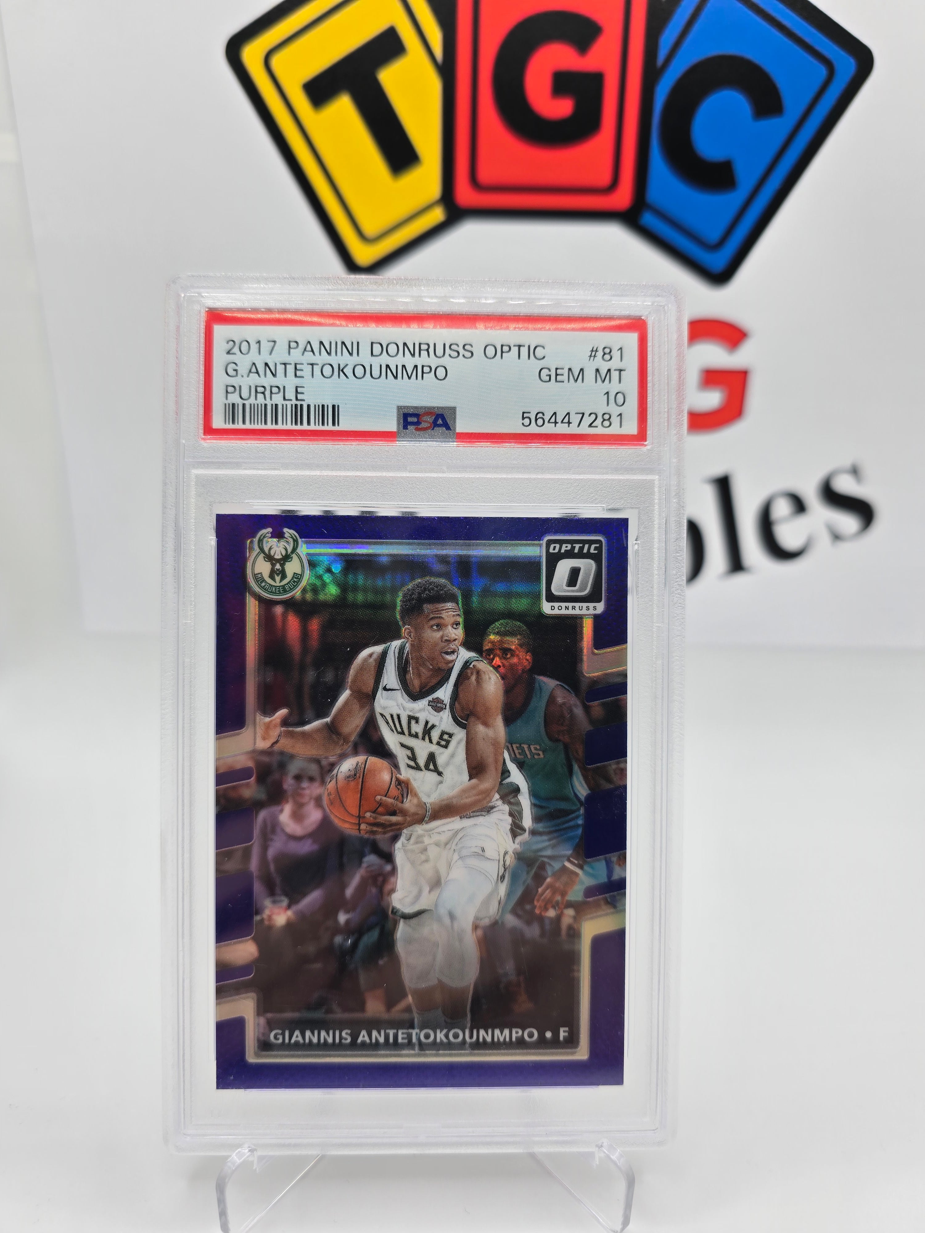 Panini Giannis Antetokounmpo Psa 10
