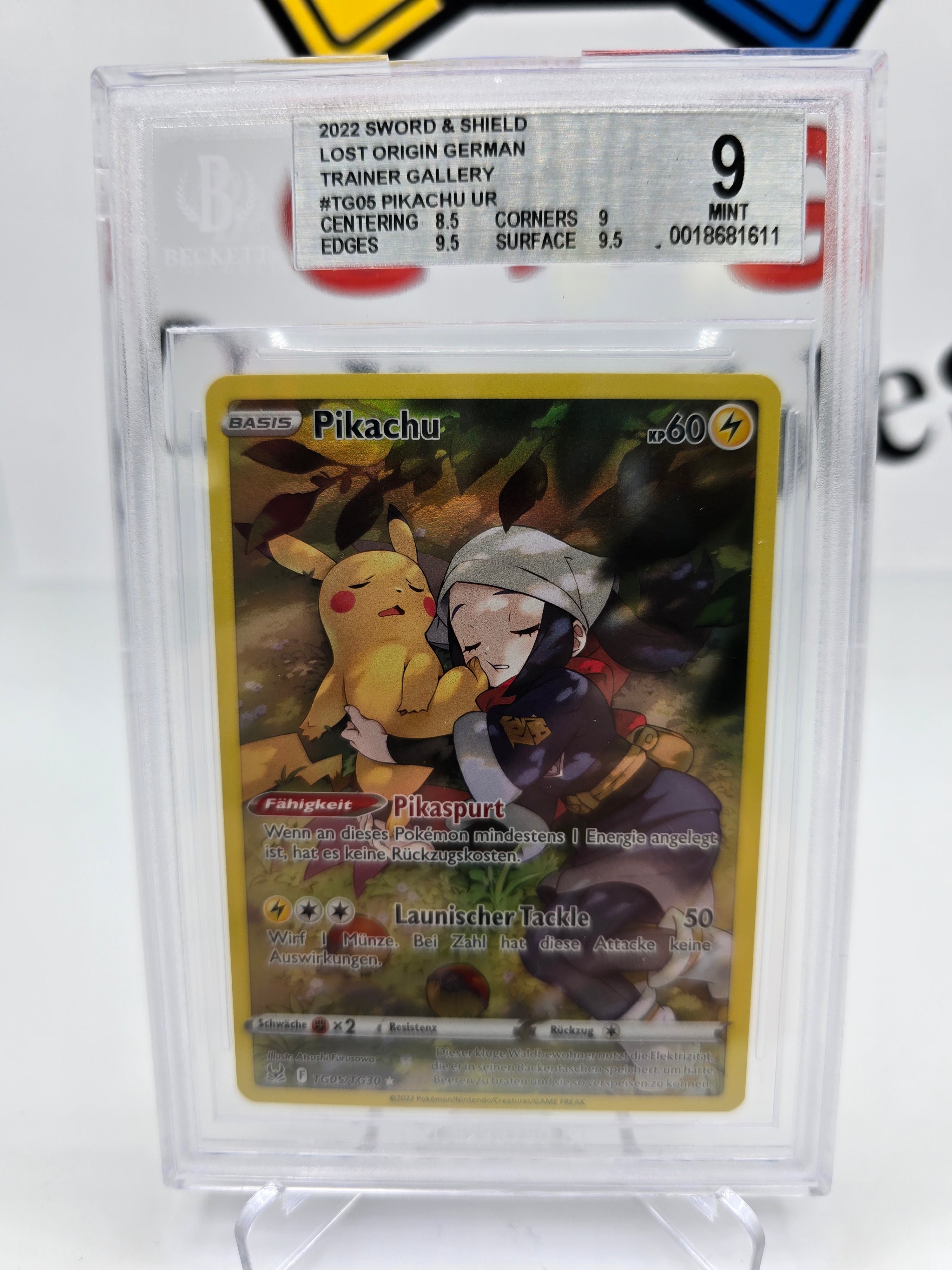 Pokémon Pikachu Bgs 9