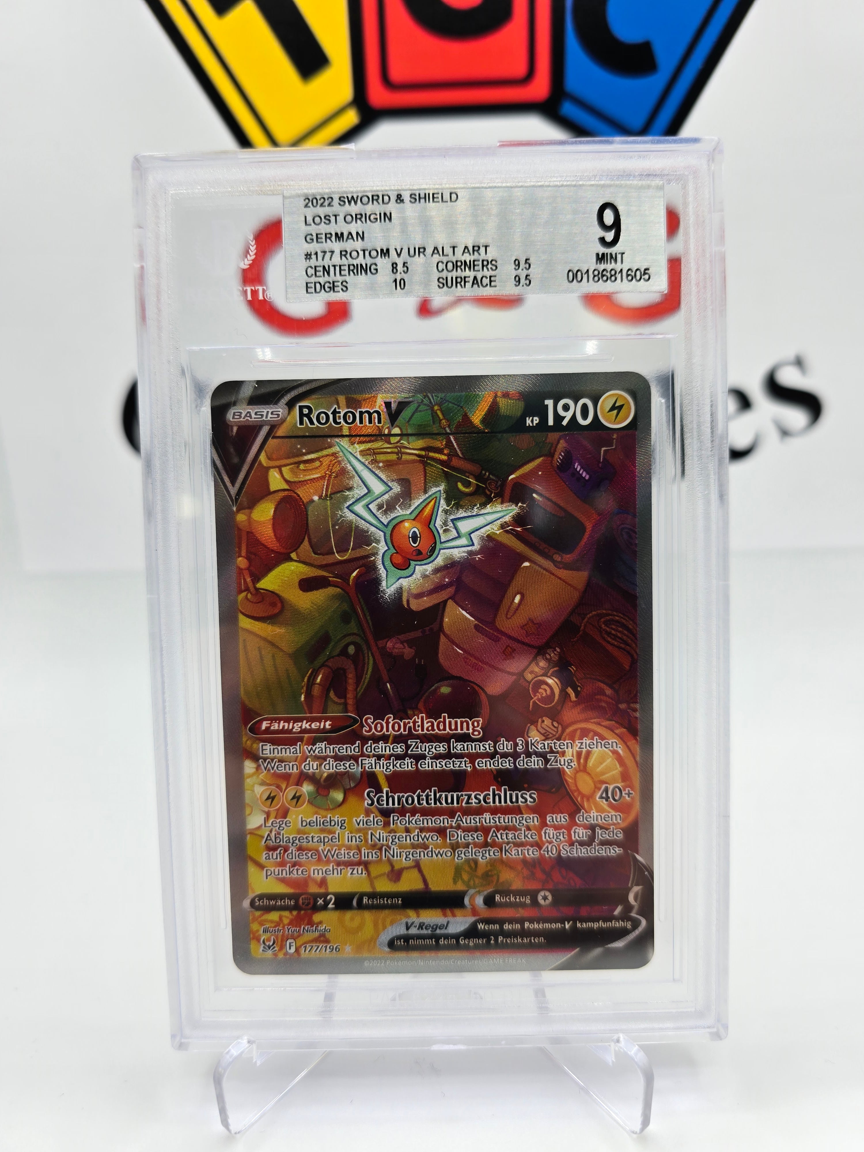 Pokémon Rotom V Bgs 9