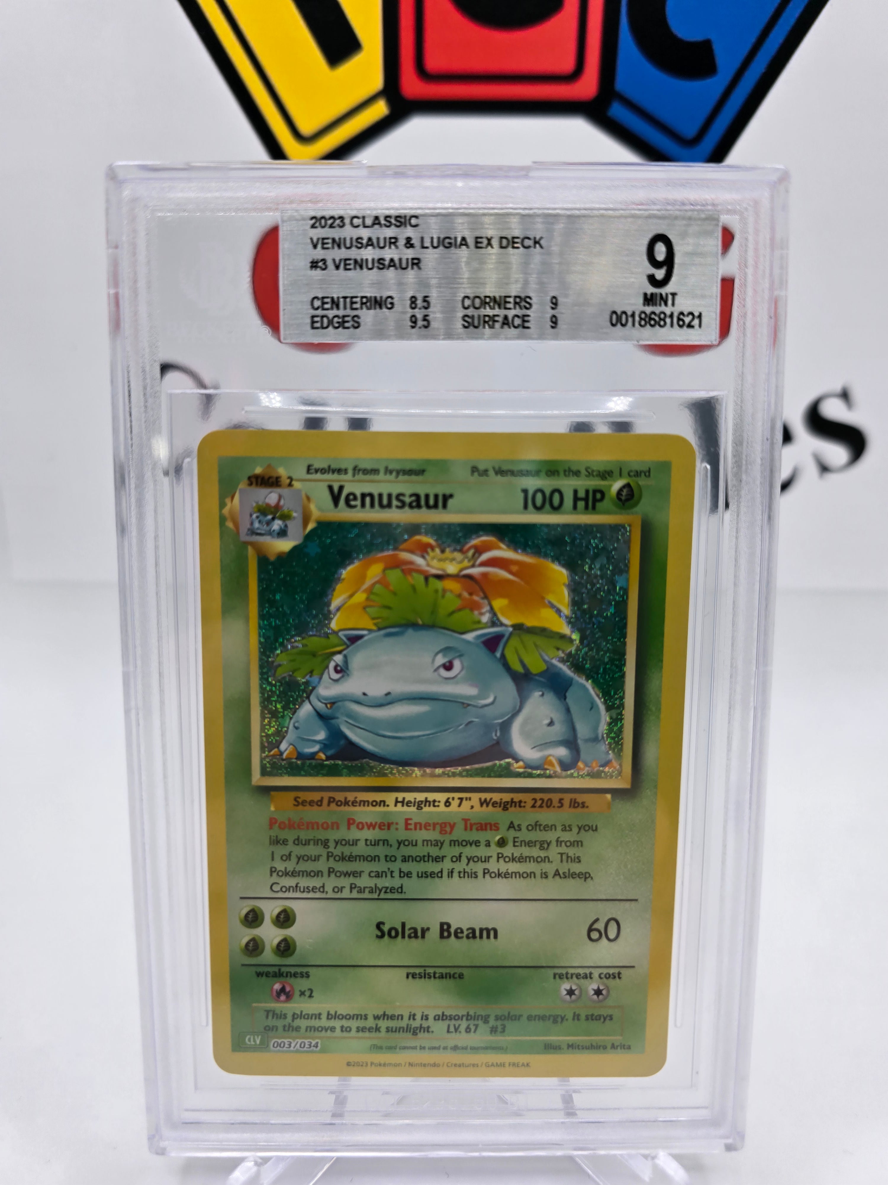 Pokémon Venusaur Bgs 9