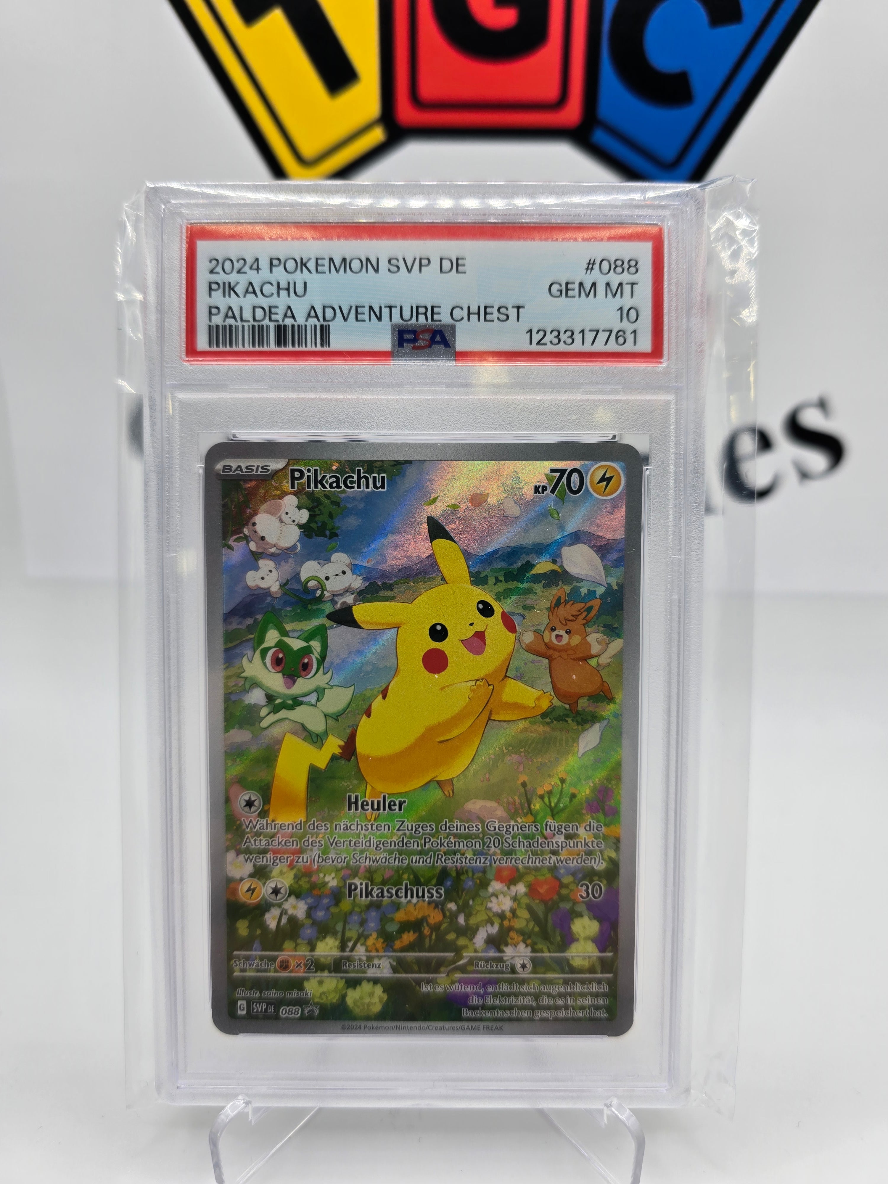 Pokémon Pikachu Psa 10