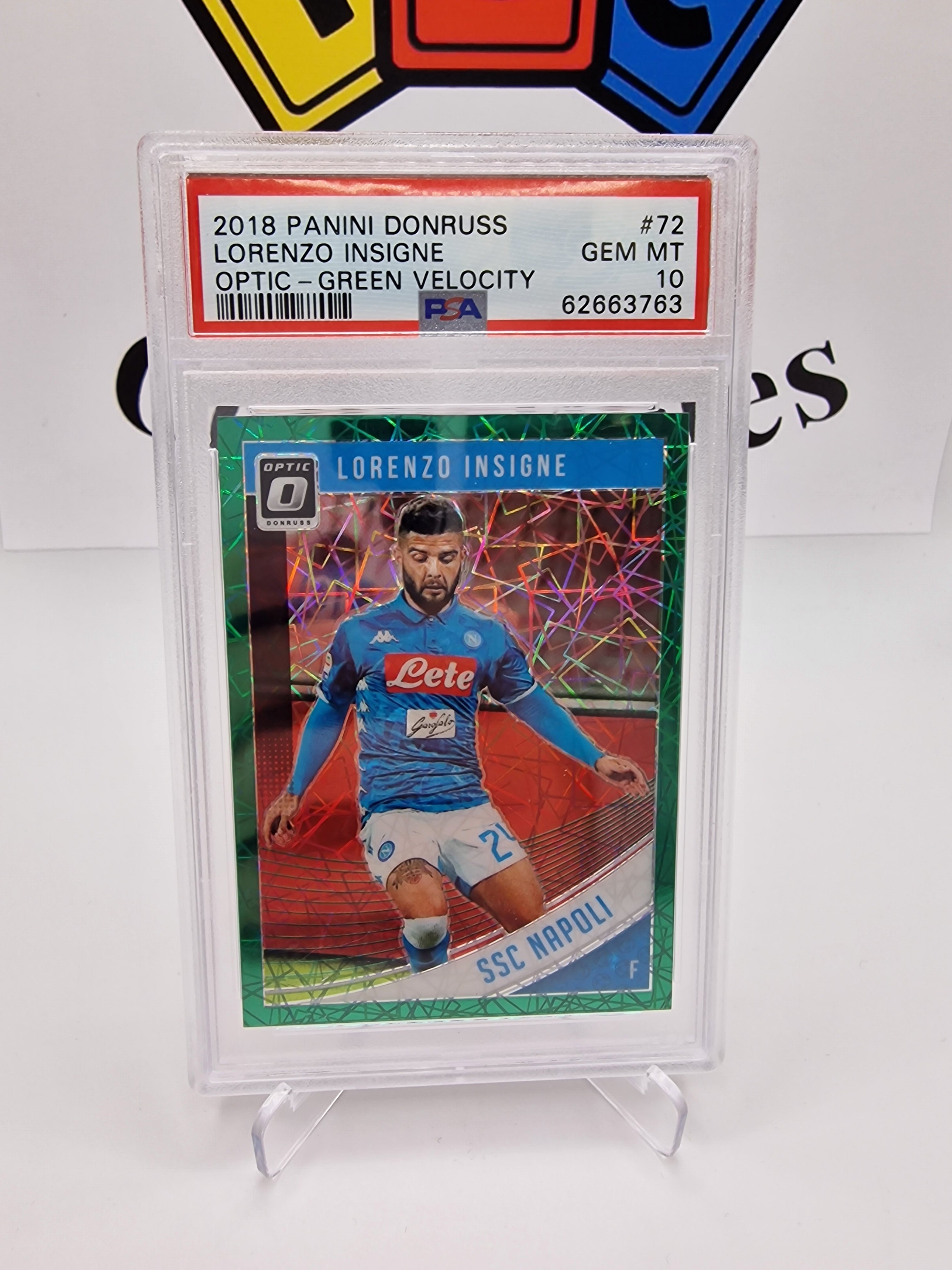 Panini Lorenzo Insigne Numbered 113/200 Psa10